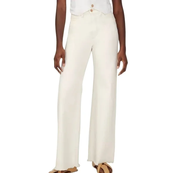 NWT DL1961 Hepburn Wide Leg High Rise Vintage 31" Plus Sizes (22W,20W) - Picture 3 of 6